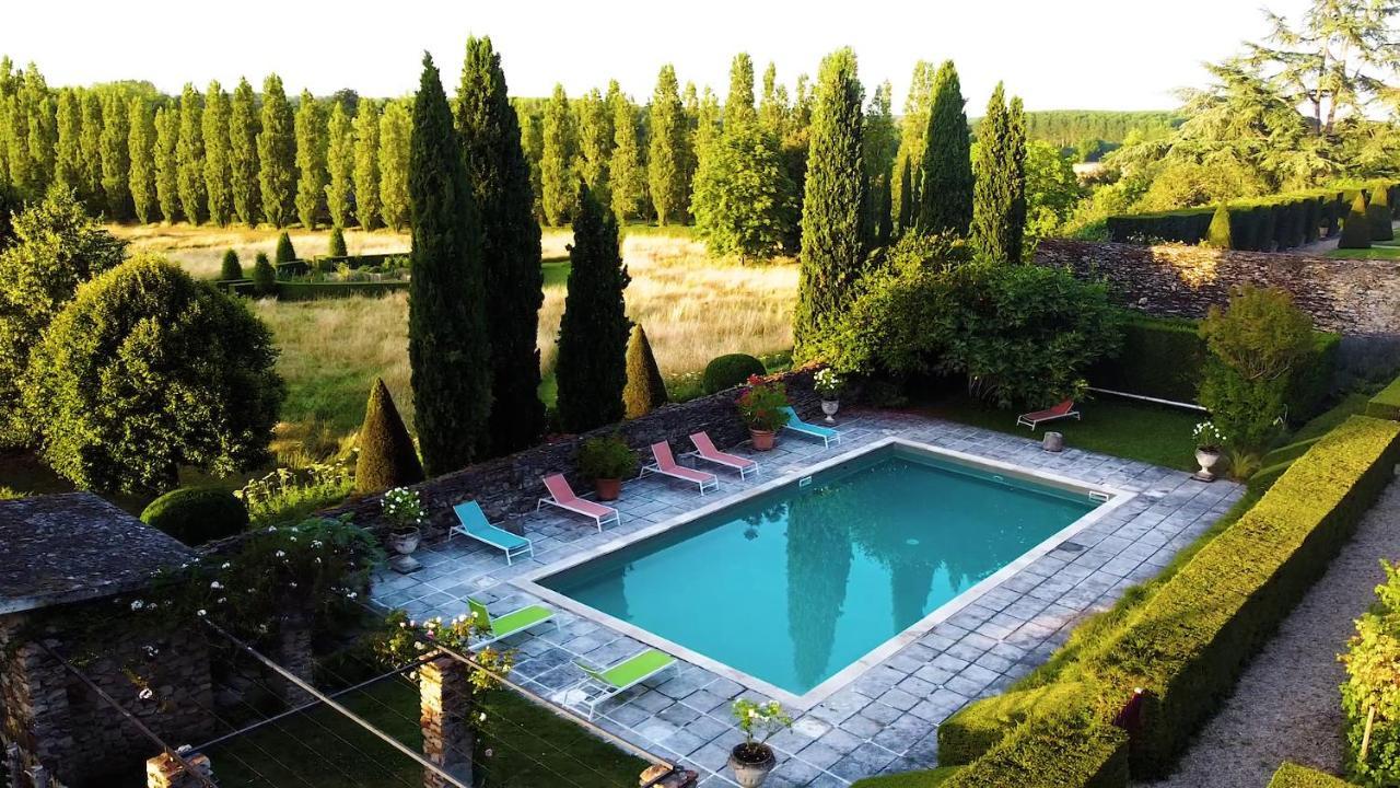Hotel Manoir De La Groye Saint-Saturnin-sur-Loire Exteriér fotografie